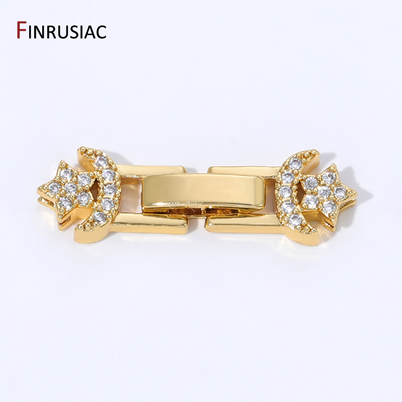 18K Gold Plated Brass Pearl Cl - Jewelry Making With Beads 评论和价格