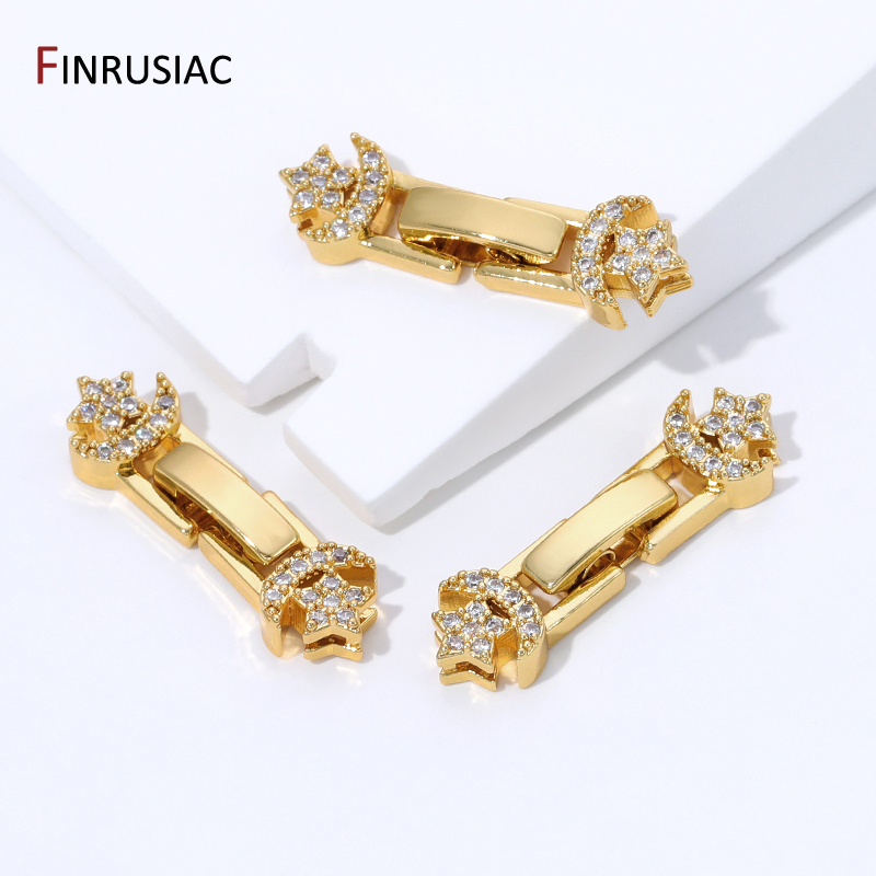 18K Gold Plated Brass Pearl Cl - Jewelry Making With Beads 评论和价格