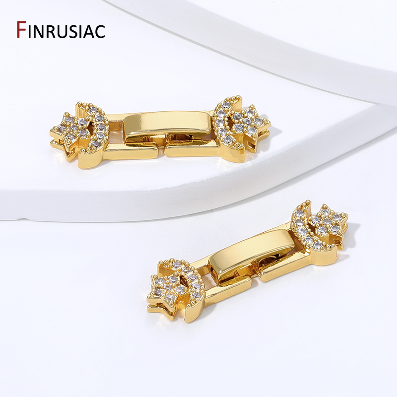 18K Gold Plated Brass Pearl Cl - Jewelry Making With Beads 评论和价格