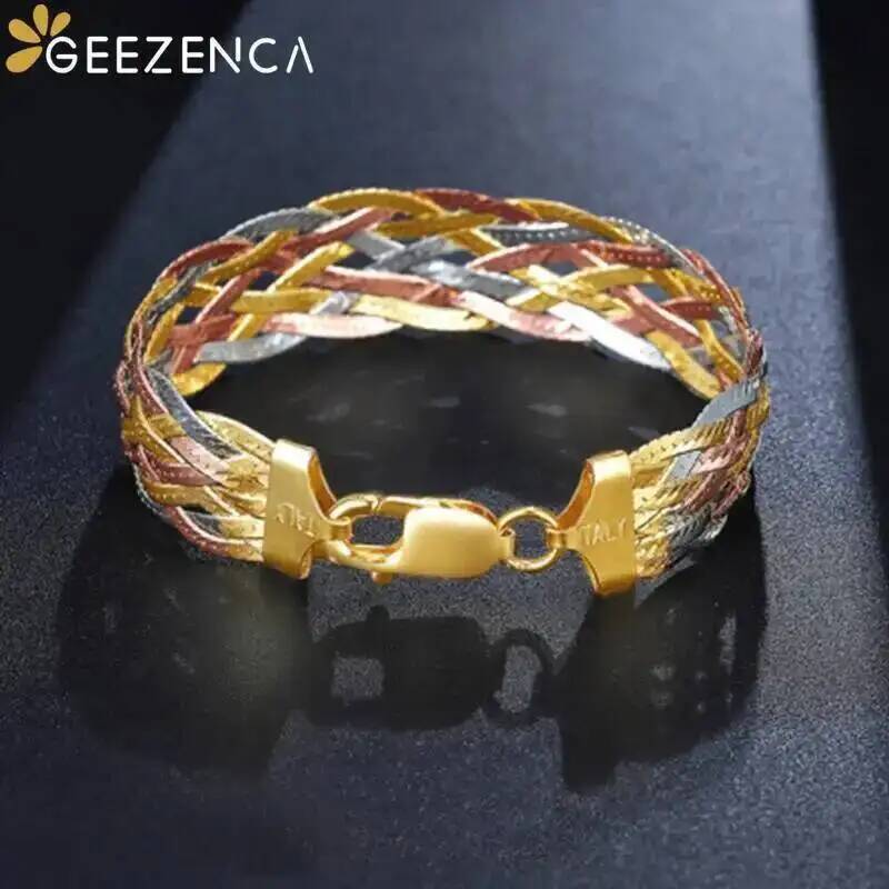 Real 925 Sterling Silver Three - Jewelry Making Gold Wire 评论和价格