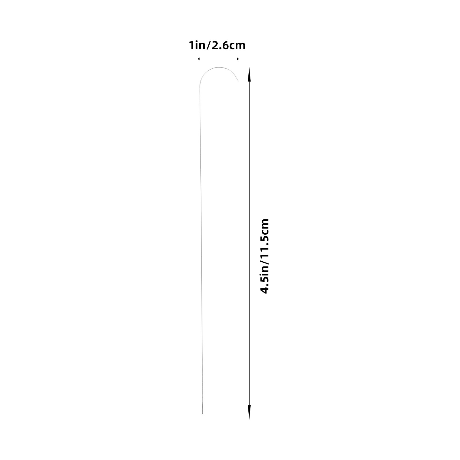 10Pcs Metal Opening Curved Bea - Jewelry Making Thread 评论和价格