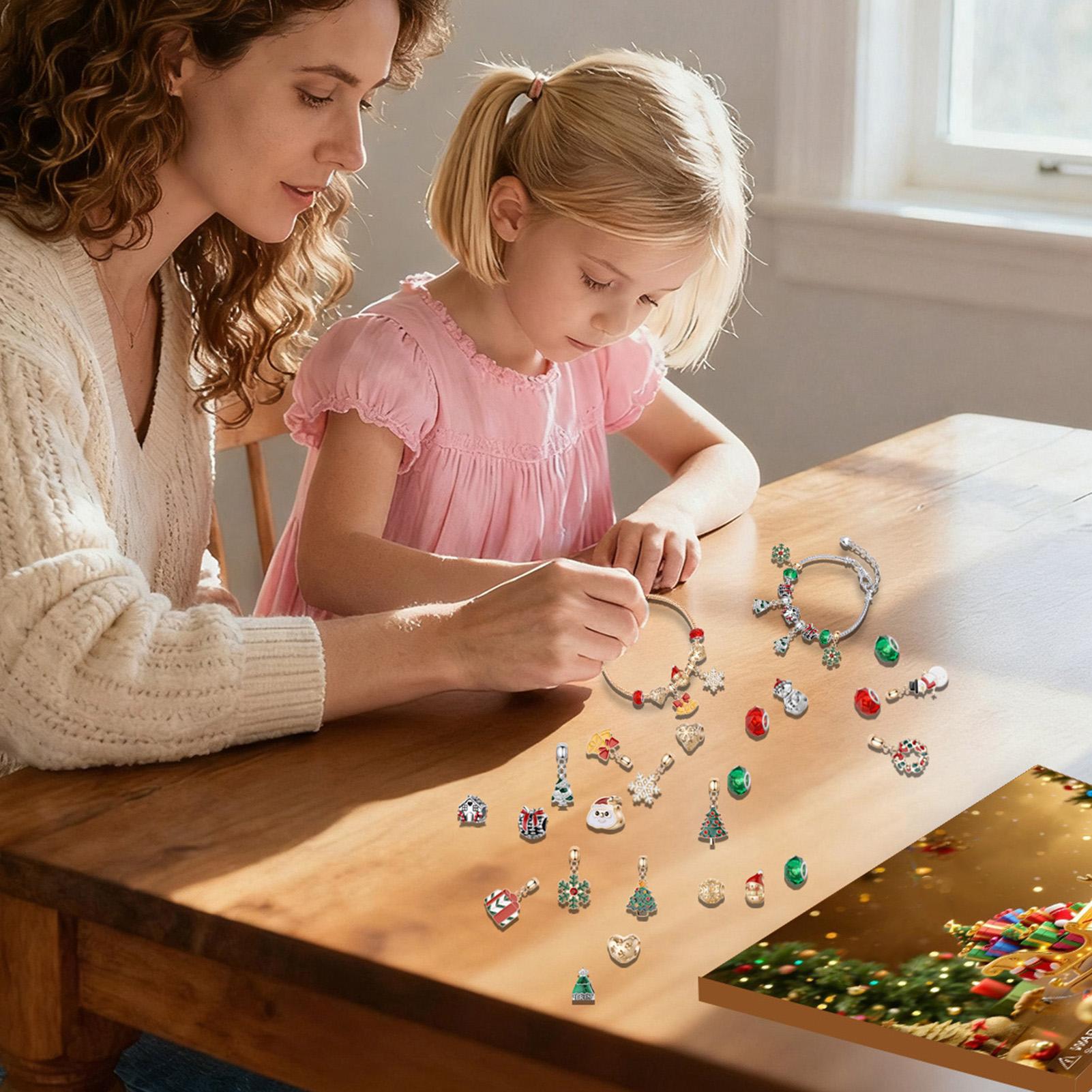 Calendar Advent Bracelet 24-Da - Jewelry Making For Teens 评论和价格