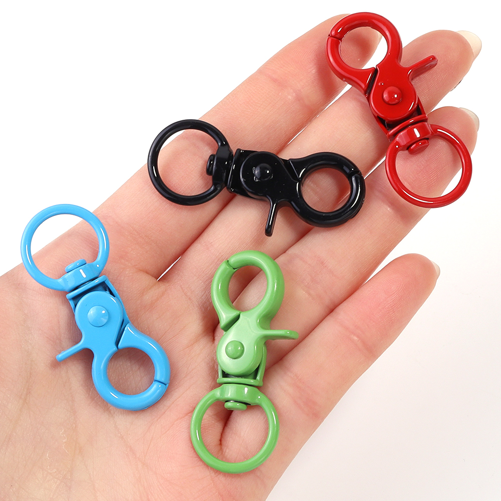 5Pcs/Lot Colorful Swivel Lobst - Jewelry Making Material 评论和价格
