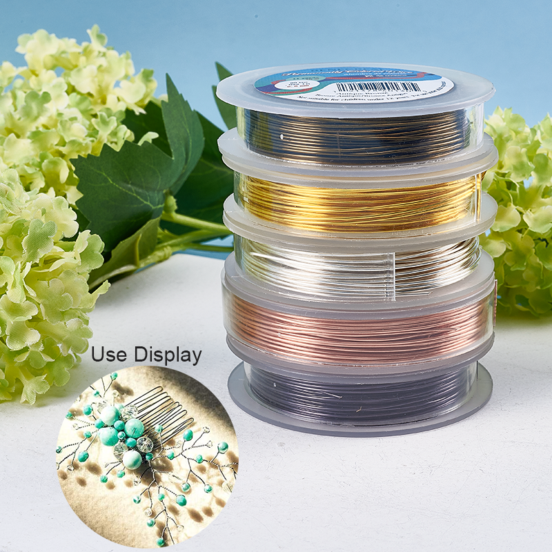 1 Rolls 20-Gauge 0.8mm Tarnish - Jewelry Making Gold Wire 评论和价格