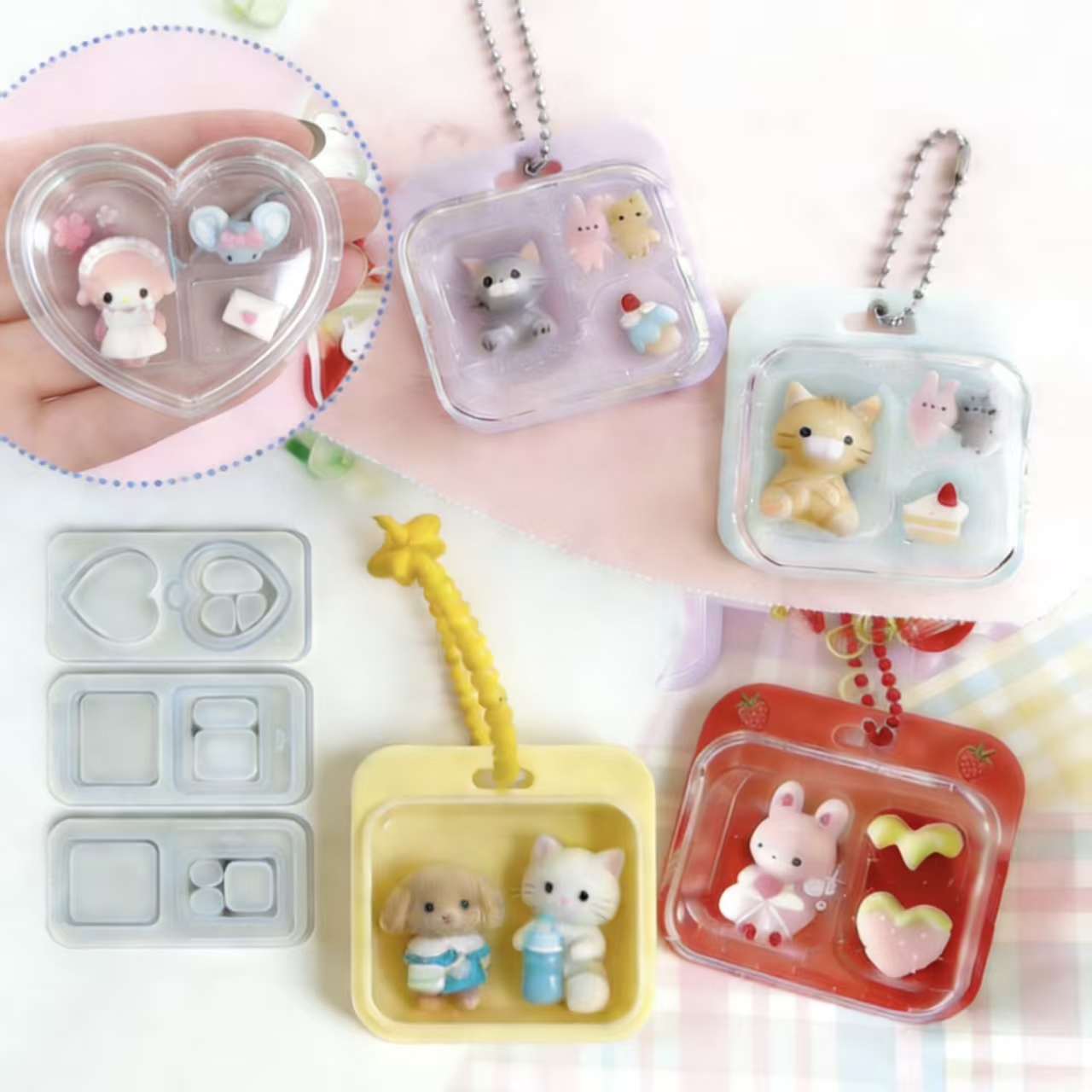 DIY Silicone Epoxy Resin Mold  - Jewelry Making Desk 评论和价格