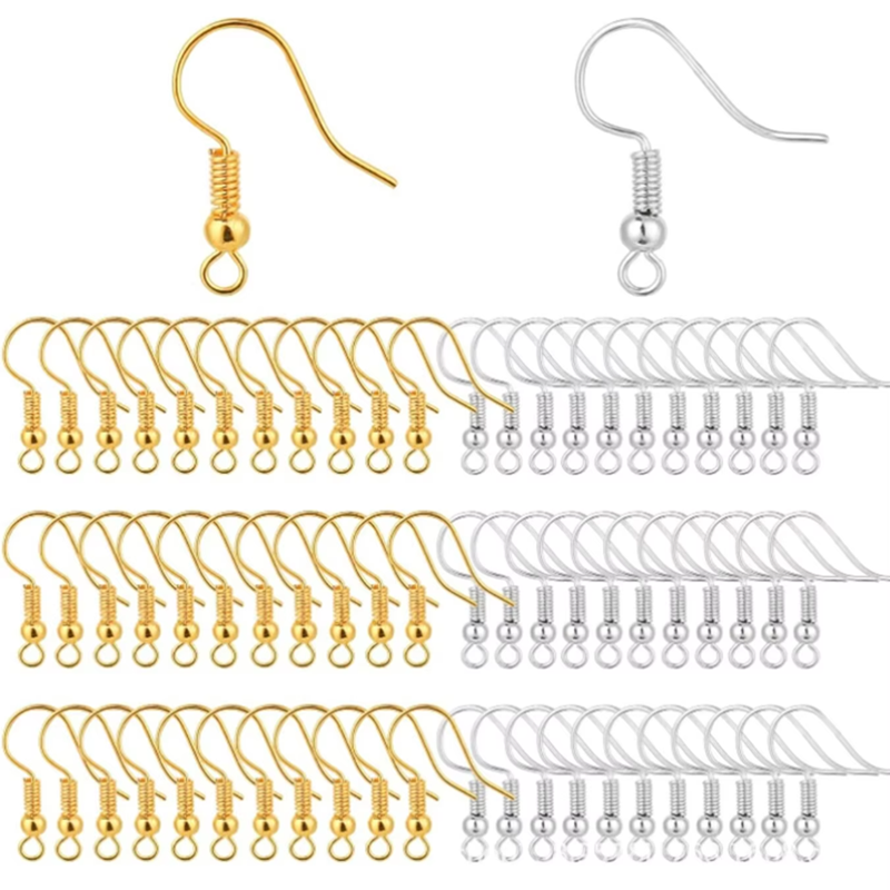 100/500pcs DIY Earring Finding - Jewelry Making Material 评论和价格