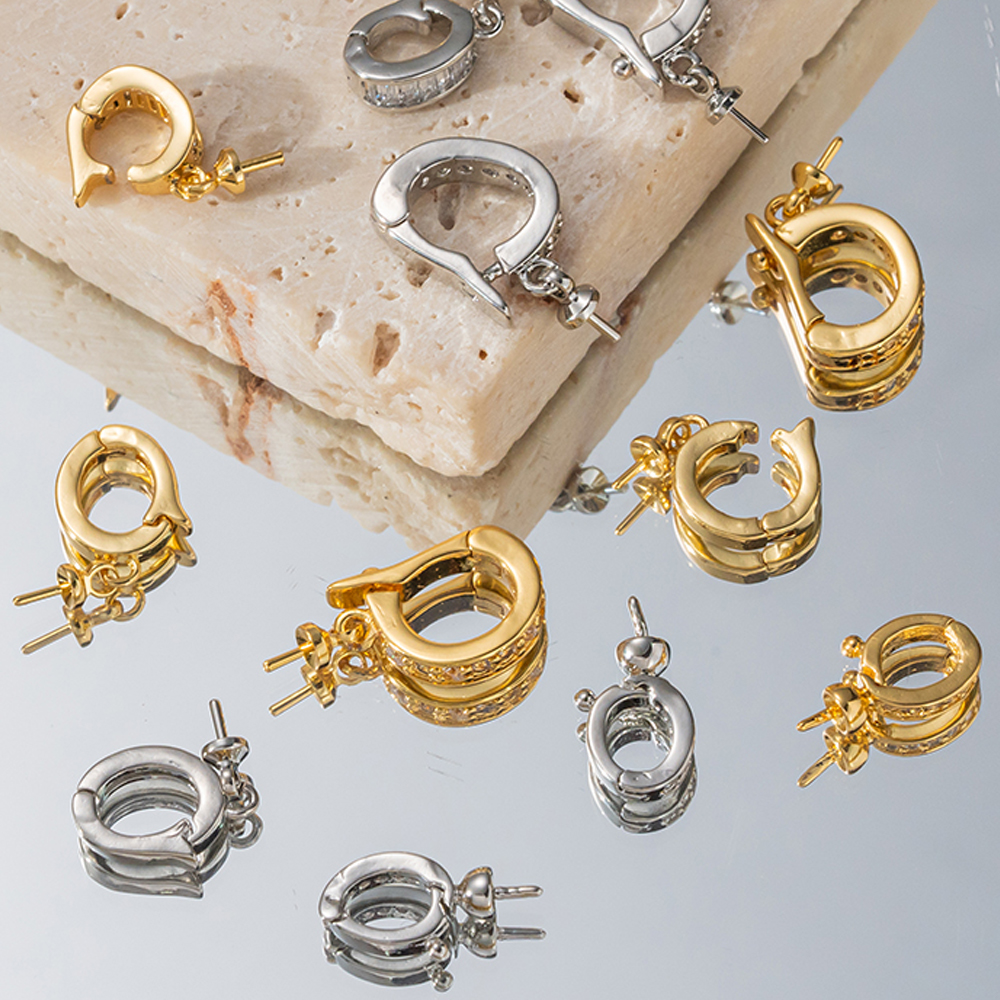 2pcs 18K Gold Plated Brass Eye - Jewelry Making Charms 评论和价格