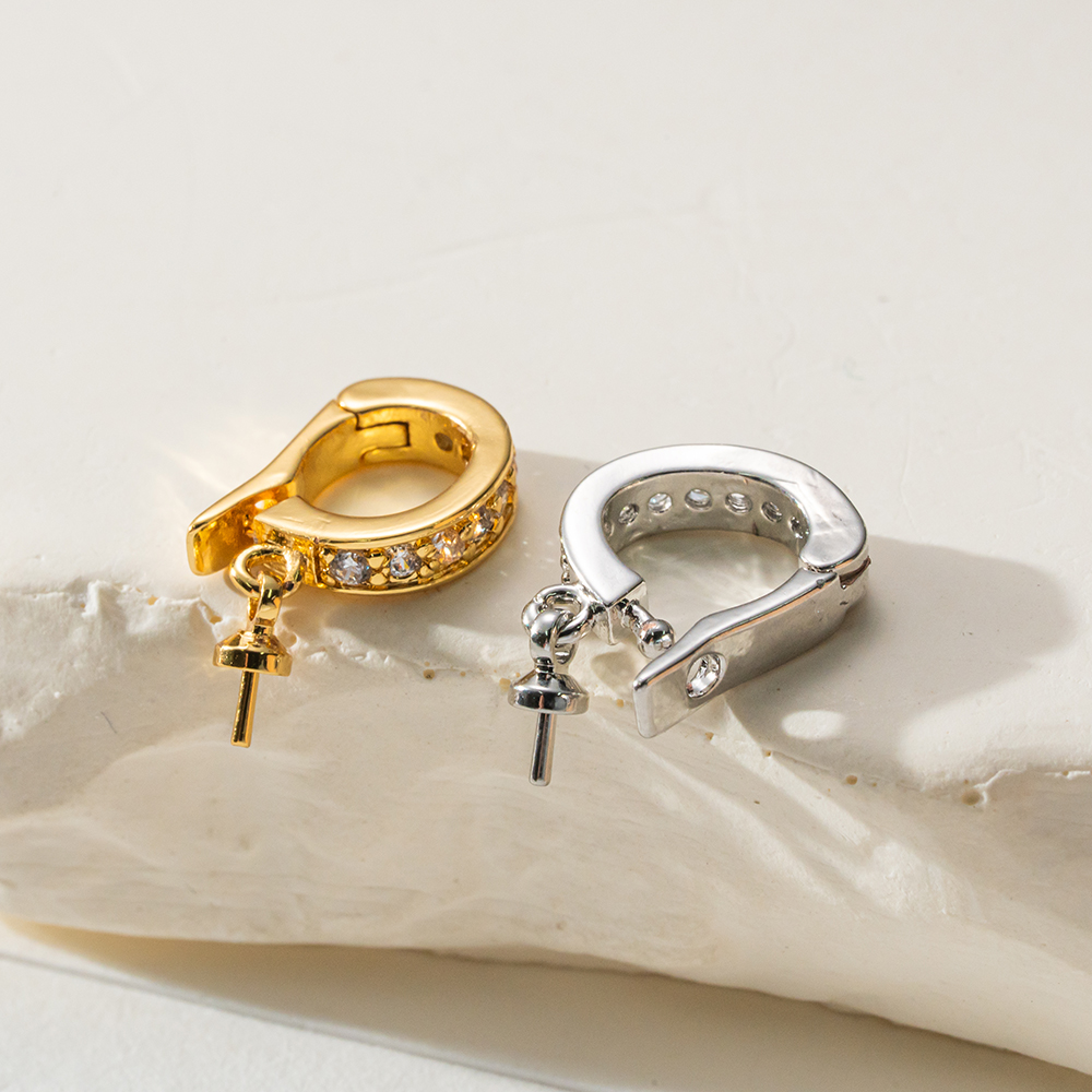 2pcs 18K Gold Plated Brass Eye - Jewelry Making Charms 评论和价格