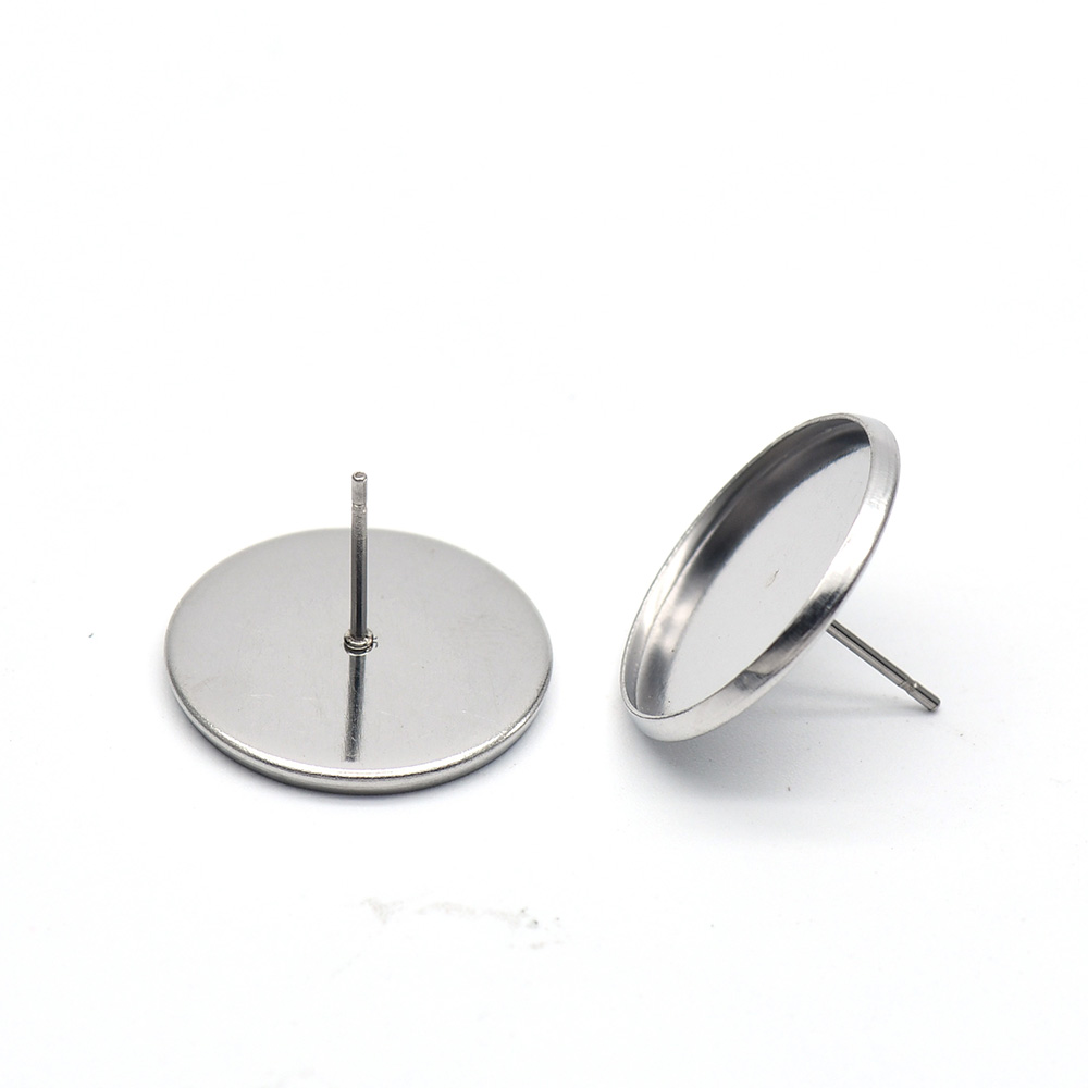10pcs 316 Stainless Steel Blan - Jewelry Making Tray 评论和价格