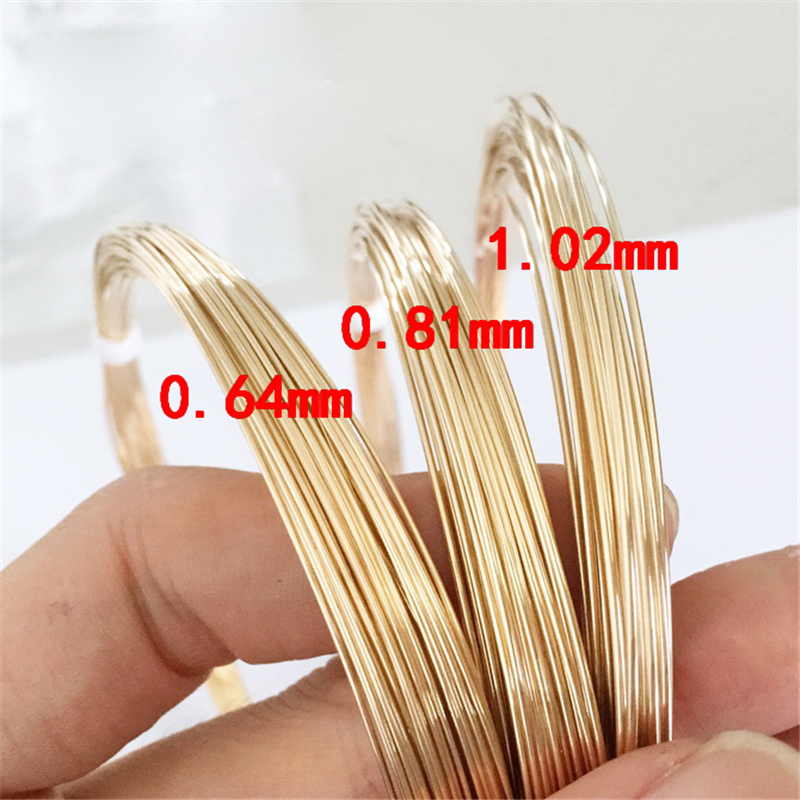 14K Gold Filled Half Round Wir - Jewelry Making Gold Wire 评论和价格