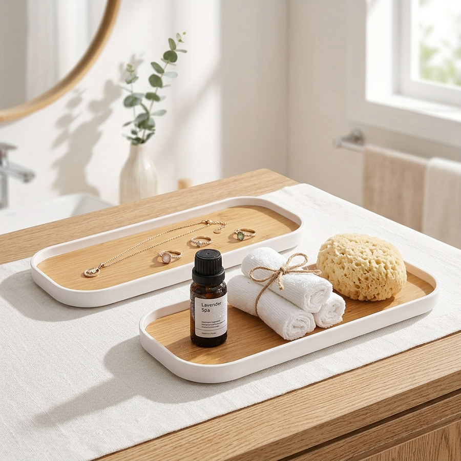 1-piece/2-piece Bathroom Vanit - Jewelry Making Tray 评论和价格