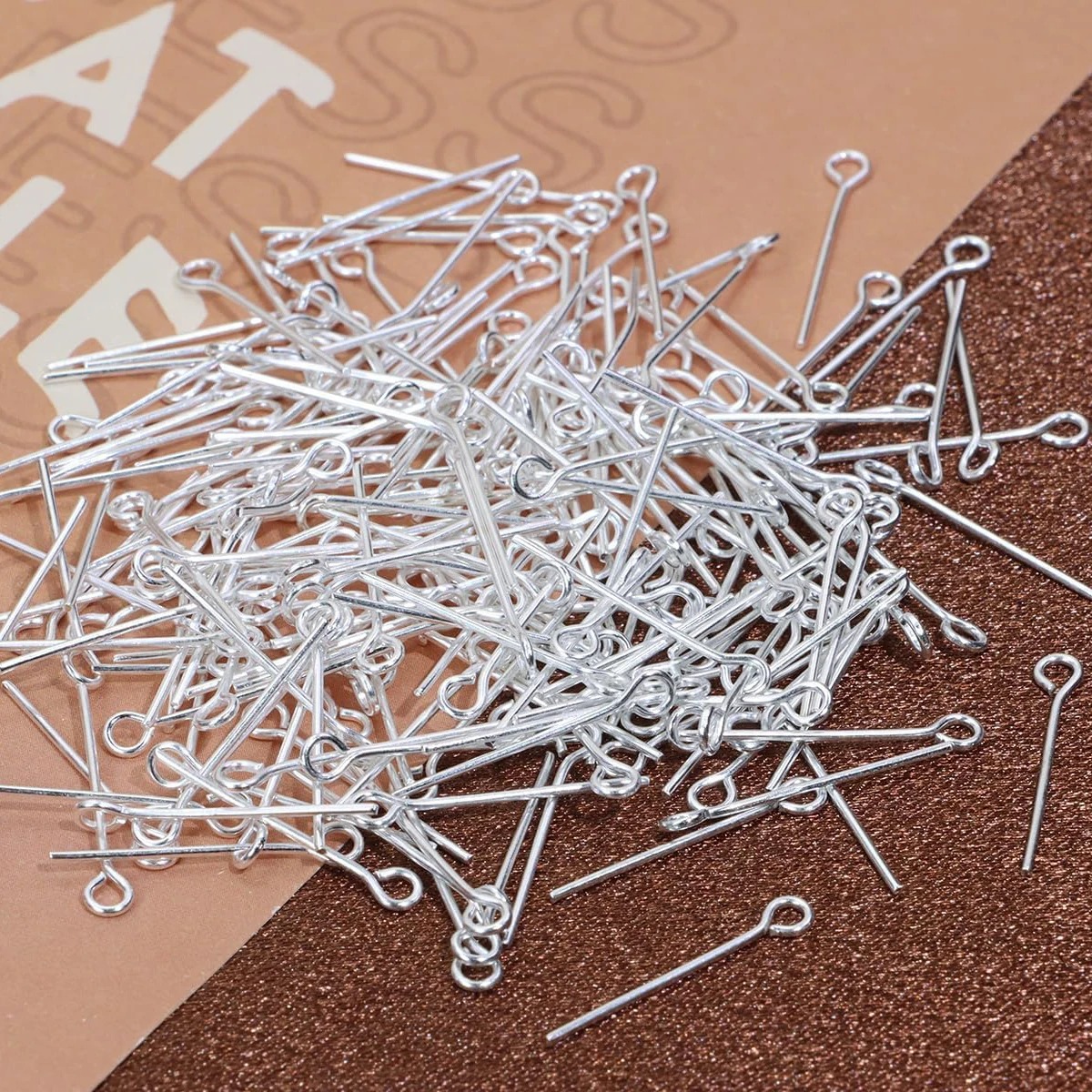 200PCS 16 20 30mm Mini Metal W - Jewelry Making Thread 评论和价格