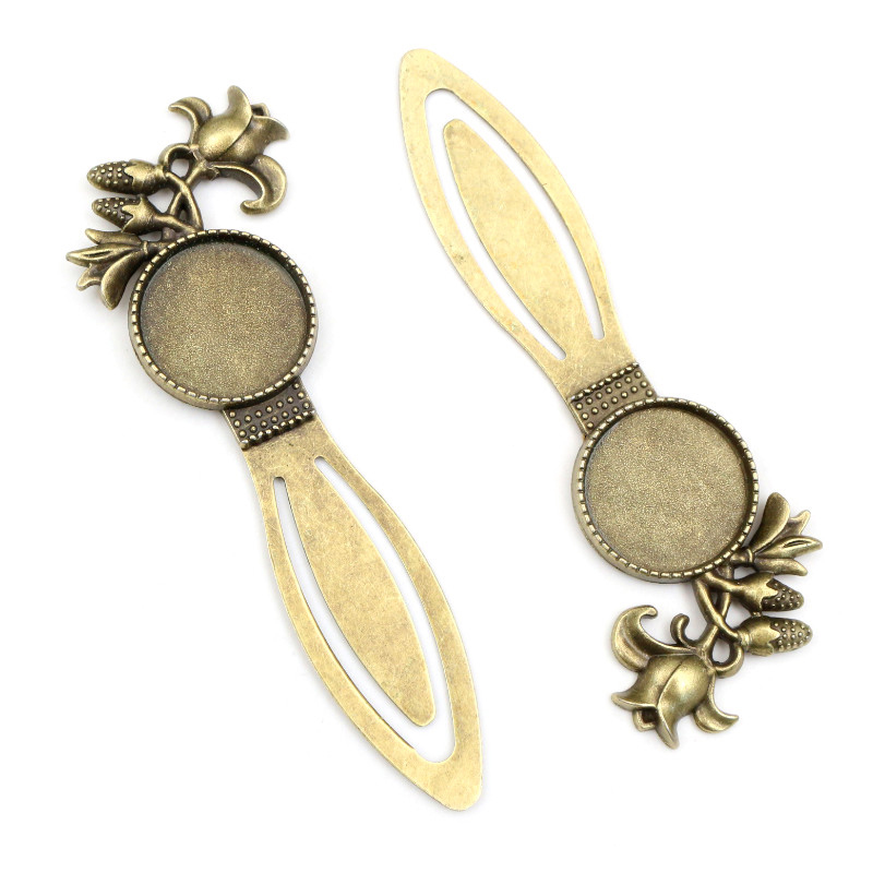 2pcs Handmade Bookmark Cabocho - Jewelry Making Tray 评论和价格