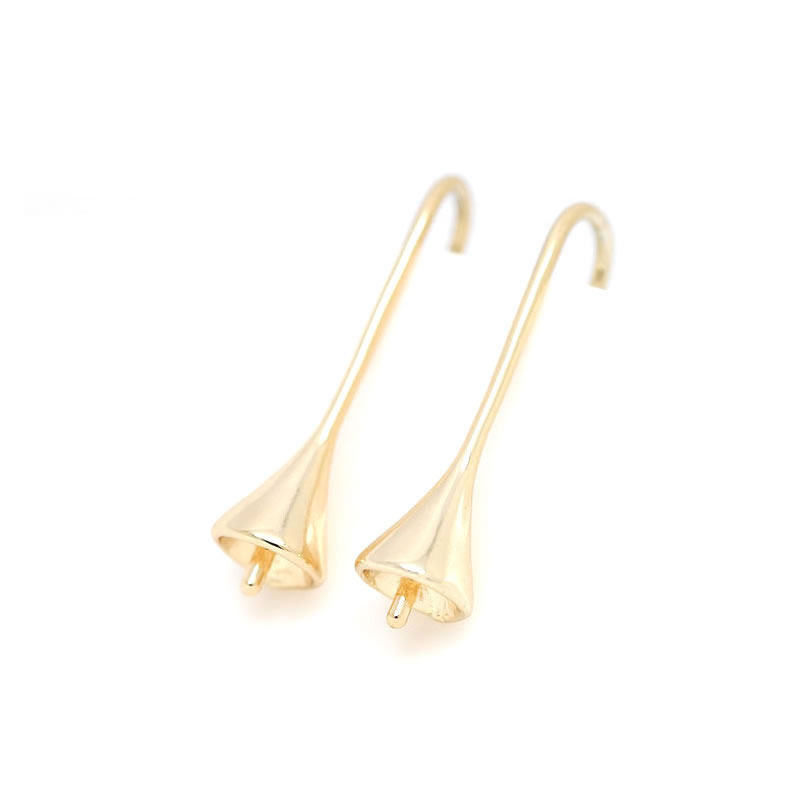 18K Gold Color Brass Can fit H - Jewelry Making With Beads 评论和价格