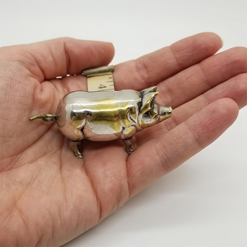 Small Cute Pig Measuring Tape, - Jewelry Making Tools 评论和价格