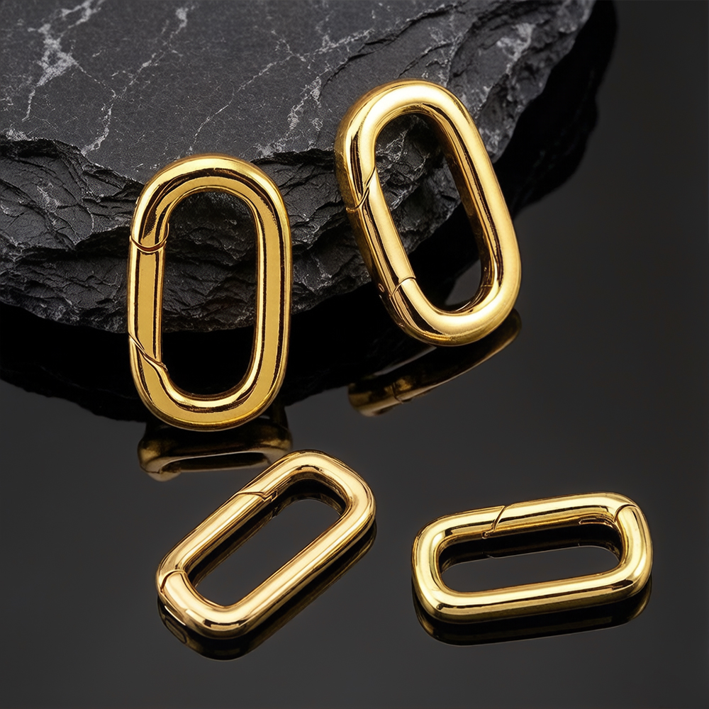 2pcs 18K Gold Plated Filled Ov - Jewelry Making With Beads 评论和价格