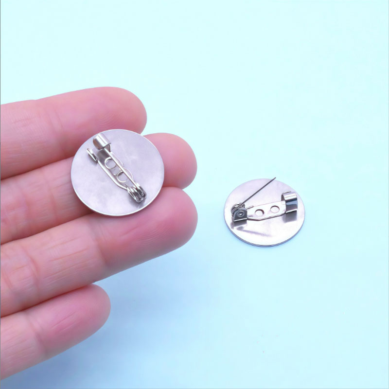 10Pcs Stainless Steel Brooch B - Jewelry Making Tray 评论和价格