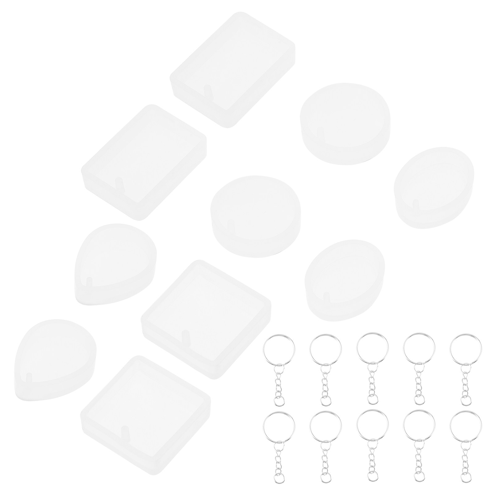10pcs Diy Keychain Pendant Cha - Jewelry Making Tools 评论和价格