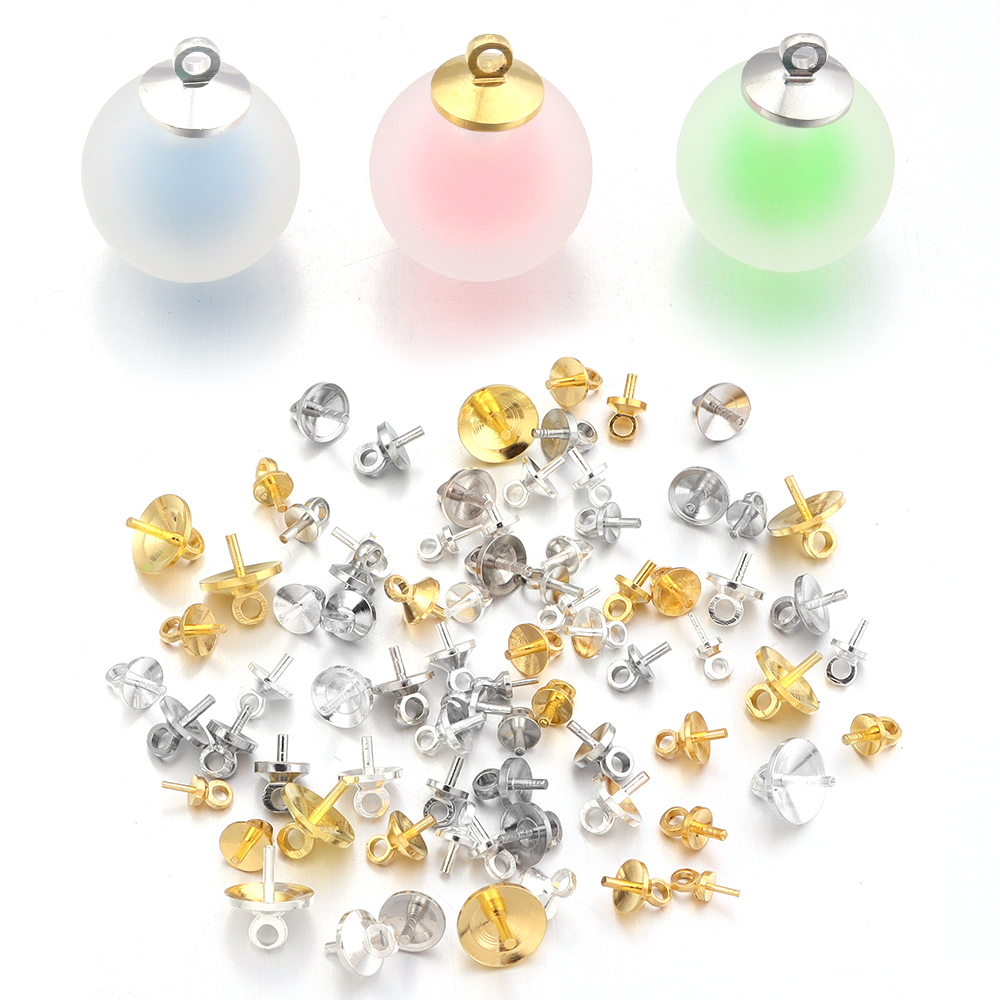 20-100Pcs/Lot Metal Charms Scr - Jewelry Making With Beads 评论和价格