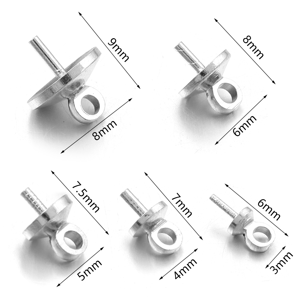 20-100Pcs/Lot Metal Charms Scr - Jewelry Making With Beads 评论和价格