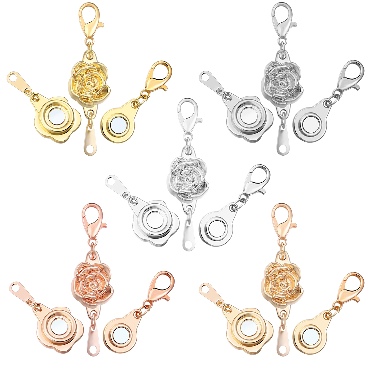 5pcs/lot Strong Magnetic Clasp - Jewelry Making Material 评论和价格