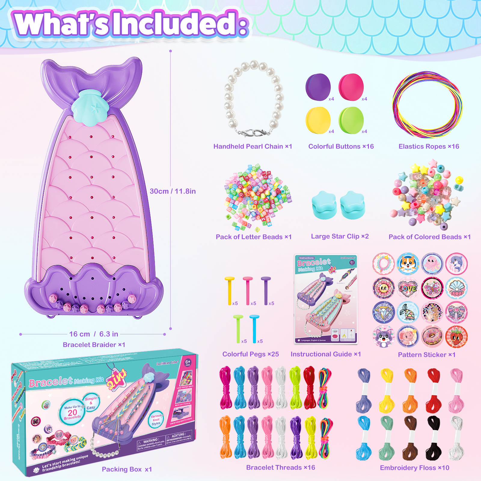 Friendship Bracelet Making Kit - Jewelry Making Ideas With Beads 评论和价格